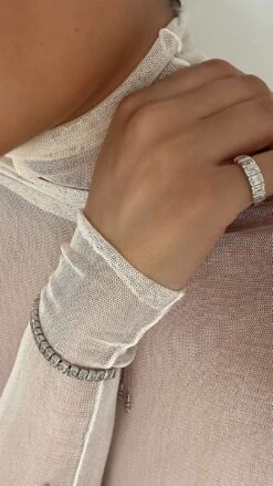 Cassidy Ring White Gold Plated -Lustre Jewelry Shop CASSIDY 9339SJSJSA 2cb8d624 7374 4c21 9ecb 1d083721e43e