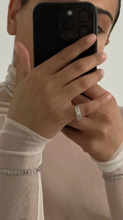 Cassidy Ring White Gold Plated -Lustre Jewelry Shop CASSIDY EKE88 d636c427 43c6 40a7 ba75 6374988ef6b1