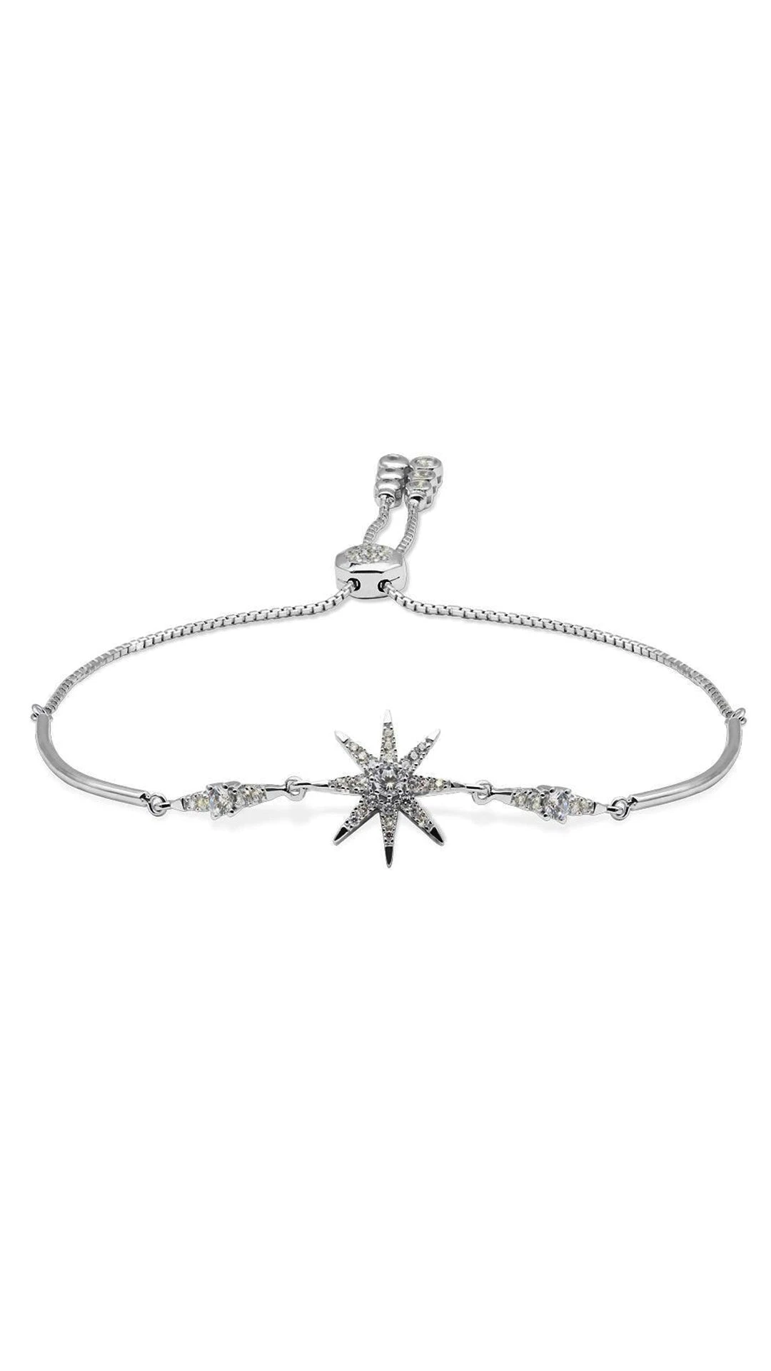 Celestia Bracelet White Gold Plated 4 Celestia Bracelet White Gold Plated - Image 2