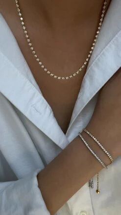 Coralie Necklace 18K Gold Vermeil -Lustre Jewelry Shop COARLIE NECKLACE 211