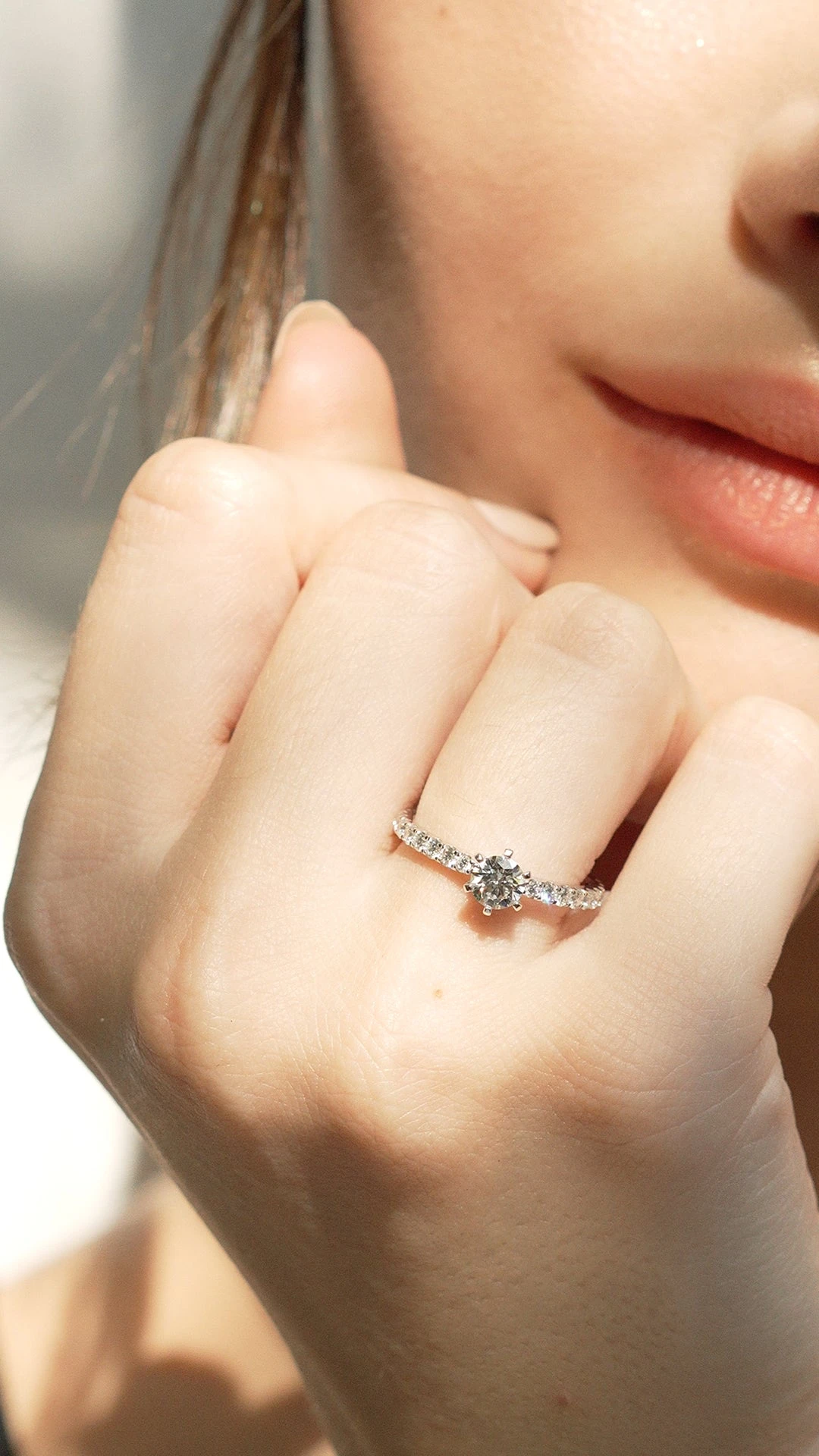 Corinne Ring 18K White Gold 11 Corinne Ring 18K White Gold - Image 9