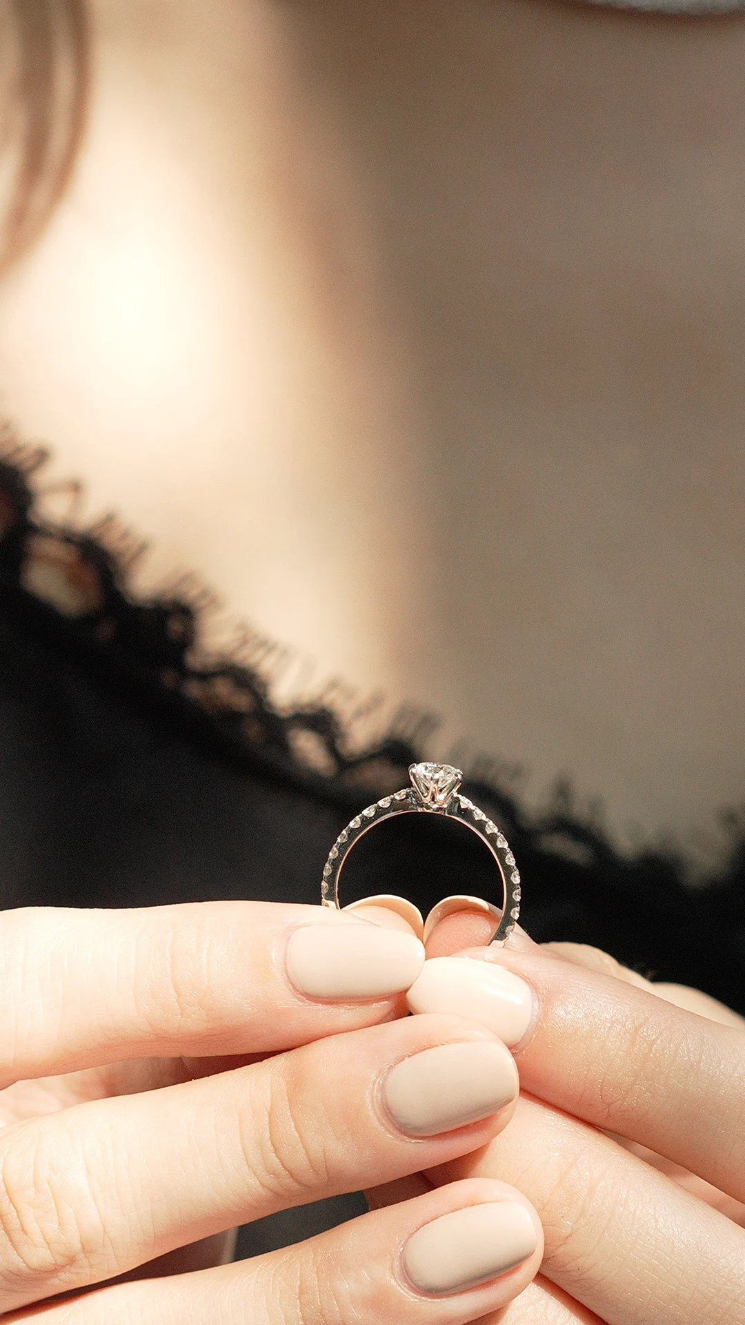 Corinne Ring 18K White Gold 16 Corinne Ring 18K White Gold - Image 14