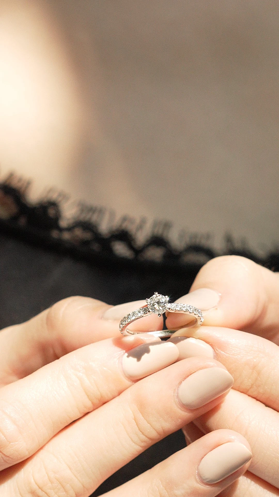 Corinne Ring 18K White Gold 13 Corinne Ring 18K White Gold - Image 11