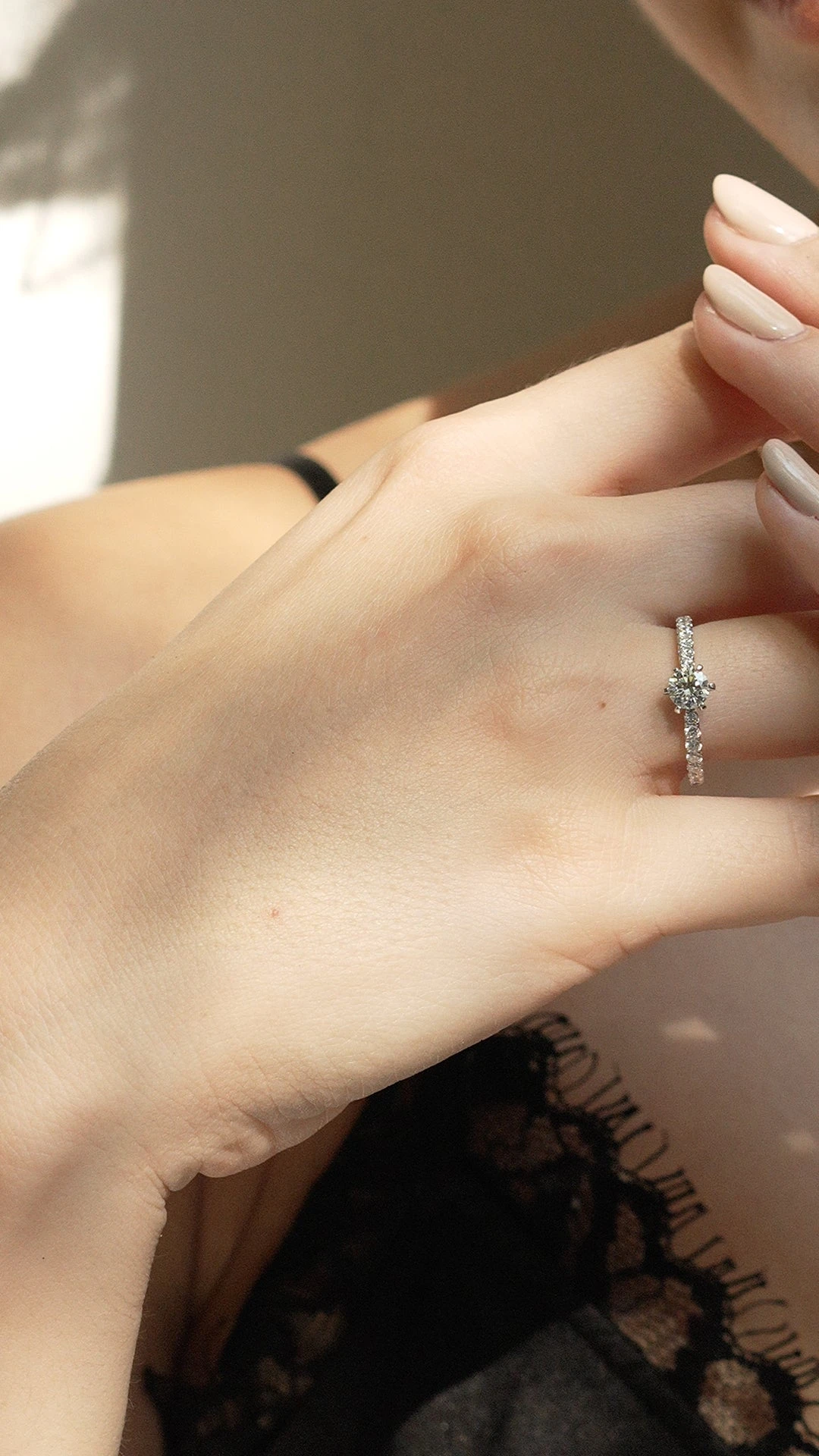 Corinne Ring 18K White Gold 14 Corinne Ring 18K White Gold - Image 12