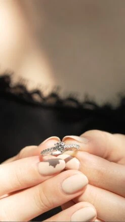 Corinne Ring 0.44ct 18K White Gold -Lustre Jewelry Shop CORINNE RING 7837872211 0a194f4b 658f 445b 8fd4 599552fc28e7