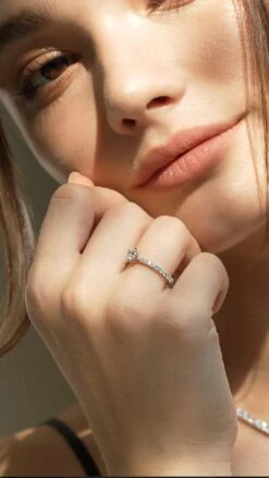 Corinne Ring 18K White Gold 30 Corinne Ring 18K White Gold -Lustre Jewelry Shop CORINNE RING 98928892 6c49a8f0 3113 4e80 bea4 0e732a58cae5