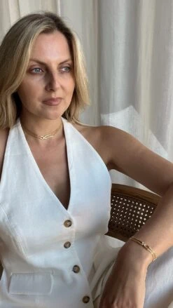 Cyndi Necklace 18K Gold Vermeil -Lustre Jewelry Shop CYNDI 88S8