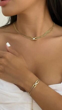 Stevie Bracelet 18K Gold Vermeil -Lustre Jewelry Shop CYNDINECKLACE3939 9b9ba5d8 cf41 4caf 90db a22f87227499