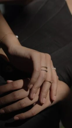 Cady Bead Ring 18K Gold Vermeil -Lustre Jewelry Shop CadyBeadRingGoldVermeil3832