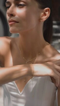 Calluna Bracelet 18K Gold Vermeil -Lustre Jewelry Shop Calluna Bracelet 18K Gold Vermeil IDIUS