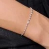 Calluna Bracelet White Gold Plated -Lustre Jewelry Shop Calluna Bracelet White Gold Plated 8JDKKJ