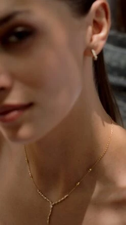 Calluna Necklace 18K Gold Vermeil -Lustre Jewelry Shop Calluna Necklace 18K Gold Vermeil 809OIDL