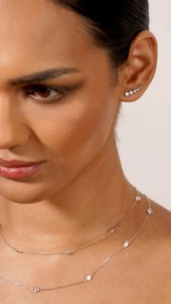 Carissa Earrings White Gold Plated -Lustre Jewelry Shop Carissa Earrings White Gold Plated 78JH 5de0e391 03c7 4f2f adc7 0f7bcfa9d611