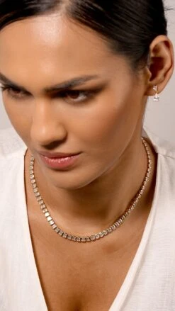 Baby Arabella 18K Gold Vermeil -Lustre Jewelry Shop Cassidy Necklace 18K Gold Vermeil JDKJ87