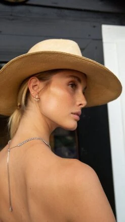 Cassidy Necklace White Gold Plated -Lustre Jewelry Shop CassidyNecklaceSilver6262