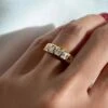 Cassidy Ring 18K Gold Vermeil -Lustre Jewelry Shop CassidyRing YG LS