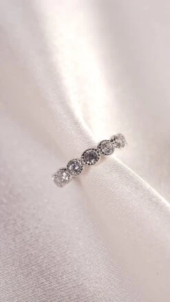 Cate Cuff White Gold Plated -Lustre Jewelry Shop Cate Cuff White Gold Plated SLK