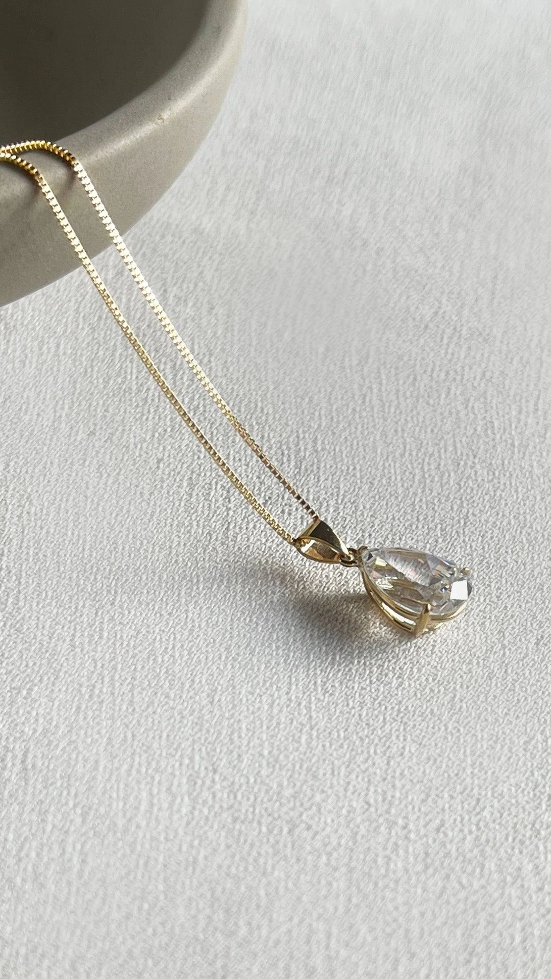 Cecile Necklace 9K Yellow Gold 8 Cecile Necklace 9K Yellow Gold - Image 6