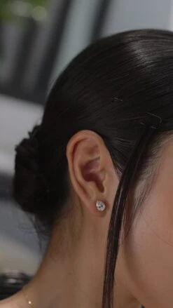 Cecile Pear Studs 9K Yellow Gold -Lustre Jewelry Shop CecilePearStudsYellowGold838