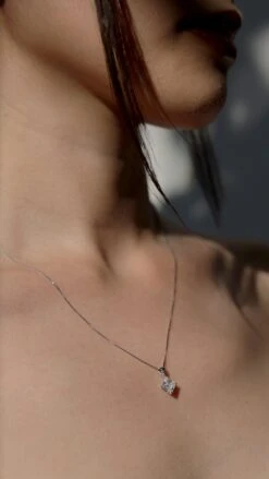 Charlie Asscher Pendant White Gold -Lustre Jewelry Shop Charlie Asscher Pendant White Gold OIS98