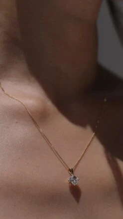 Chester Princess Pendant Yellow Gold -Lustre Jewelry Shop ChesterPrincessPendantYellowGold554