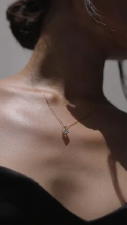 Chester Princess Pendant Yellow Gold -Lustre Jewelry Shop ChesterPrincessPendantYellowGold76