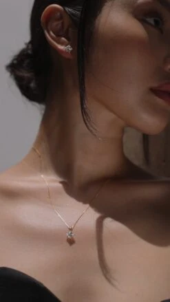 Chester Princess Pendant Yellow Gold -Lustre Jewelry Shop ChesterPrincessPendantYellowGold887