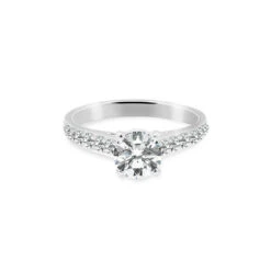 Clare Ring 18K White Gold