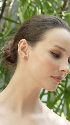 Comet Stud 18K Gold Vermeil -Lustre Jewelry Shop Comet Stud Gold Vermeil 7676733