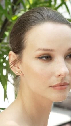 Comet Stud 18K Gold Vermeil -Lustre Jewelry Shop Comet Stud Gold Vermeil 878733