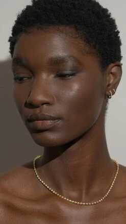 Coralie Necklace 18K Gold Vermeil -Lustre Jewelry Shop Coralie Necklace Gold Vermeil 98DKJS