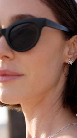 Cosmo Necklace White Gold Plated -Lustre Jewelry Shop Cosmo Necklace White Gold Plated 98ss