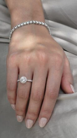 Delilah Ring 18K White Gold 20 Delilah Ring 18K White Gold -Lustre Jewelry Shop DELILAH RING KDJ83