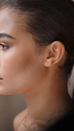 Dixie Stud 9K Yellow Gold -Lustre Jewelry Shop DIXIE STUD 9K YELLOW GOLD 0 D 0S