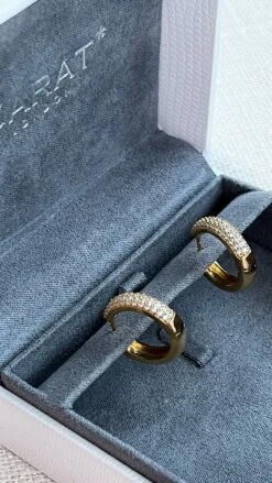 Dana Hoops 18K Gold Vermeil -Lustre Jewelry Shop Dana Hoops Gold Vermeil 8S8SAA