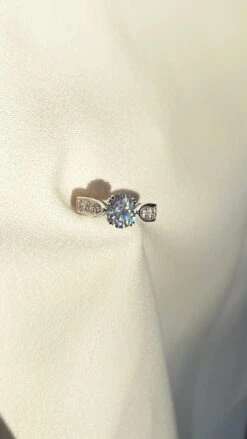 Danielle Ring 9K White Gold -Lustre Jewelry Shop DanielleRing WG 2