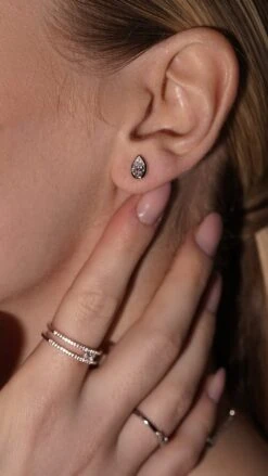 Odin Ring White Gold Plated -Lustre Jewelry Shop Danu Studs White Gold Plated DLKS e6096b63 9506 42c5 8856 655739678ba4