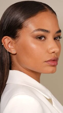 Deniz Cuff 18K Gold Vermeil -Lustre Jewelry Shop Deniz Cuff 18K Gold Vermeil DIU89S