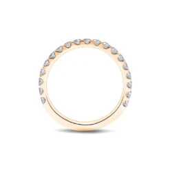 Diana Ring 18K Rose Gold 7 Diana Ring 18K Rose Gold -Lustre Jewelry Shop Diana CER4306 SIDE RG WS