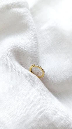 Dillon Hoops 9K Yellow Gold -Lustre Jewelry Shop DillonHoops YG Still1