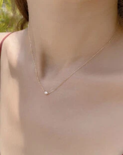 Dixie Necklace 9K Yellow Gold -Lustre Jewelry Shop DixieNecklaceYG 1080x1350 d8ca8f8a ebf9 411e 8f17 99df136054bc