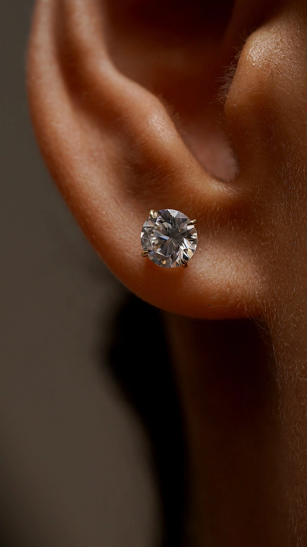 Eternal Four Prong Studs Yellow Gold 16 Eternal Four Prong Studs Yellow Gold - Image 14