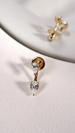 Eileen Ear Jacket 18K Gold Vermeil -Lustre Jewelry Shop Eileen Ear Jacket 18K Gold Vermeil 98UD