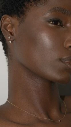 Simone Necklace 0.34ct 18K Yellow Gold -Lustre Jewelry Shop Eileen Ear Jacket 9K Yellow Gold 98JKS 453e6c3c 7ff3 45af 8edf e169e29c3399