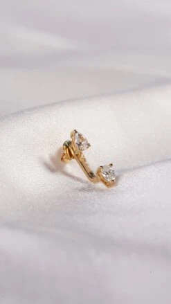 Eileen Ear Jacket 9K Yellow Gold 29 Eileen Ear Jacket 9K Yellow Gold -Lustre Jewelry Shop Eileen Ear Jacket 9K Yellow Gold OPDKD