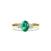 Elizabeth Ring 2.00ct Emerald 18K Yellow Gold -Lustre Jewelry Shop ElizabethRingEM1ct yg ws 096b9c80 d1fd 43cc 8a3d a5ef391fd4b1