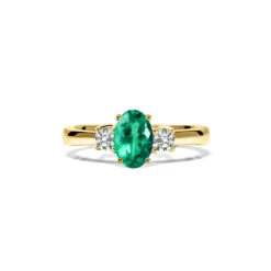 Elizabeth Ring 2.00ct Emerald 18K Yellow Gold