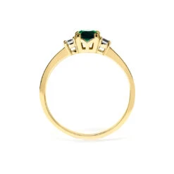 Elizabeth Ring 2.00ct Emerald 18K Yellow Gold 7 Elizabeth Ring 2.00ct Emerald 18K Yellow Gold -Lustre Jewelry Shop ElizabethRingEMsideyg ws e0b98b18 1aea 481b 96bd b2719e14e673