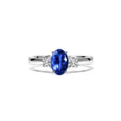 Elizabeth Ring 2.00ct Sapphire 18K White Gold