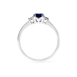 Elizabeth Ring 2.00ct Sapphire 18K White Gold 7 Elizabeth Ring 2.00ct Sapphire 18K White Gold -Lustre Jewelry Shop ElizabethRingSAsidewg ws 8e8b0367 9dd3 44a3 b978 d968564f63cb